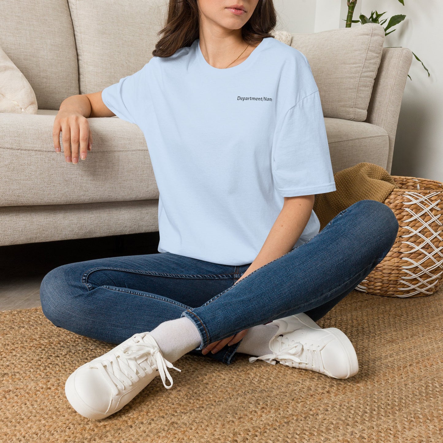 Tinsel & Triage Reindeer Print T‑Shirt