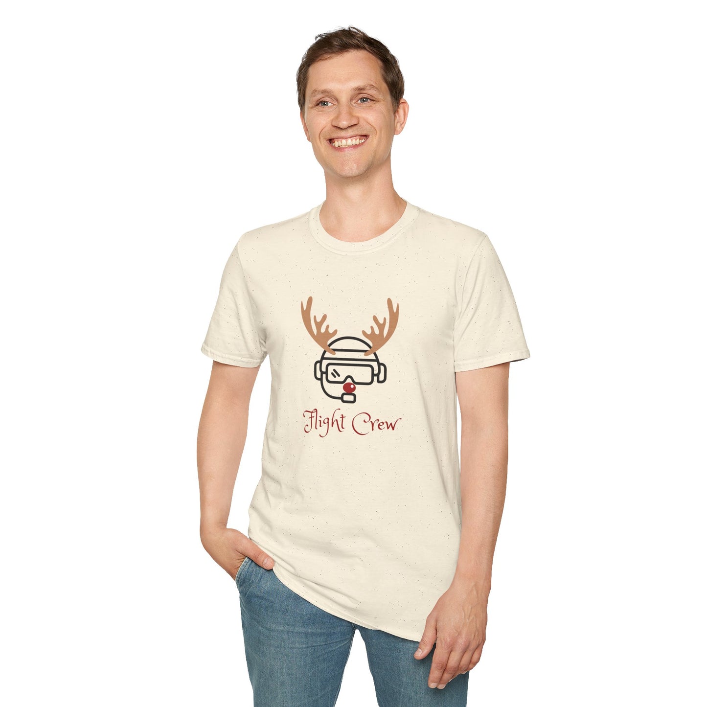 Flight Crew Reindeer T-Shirt