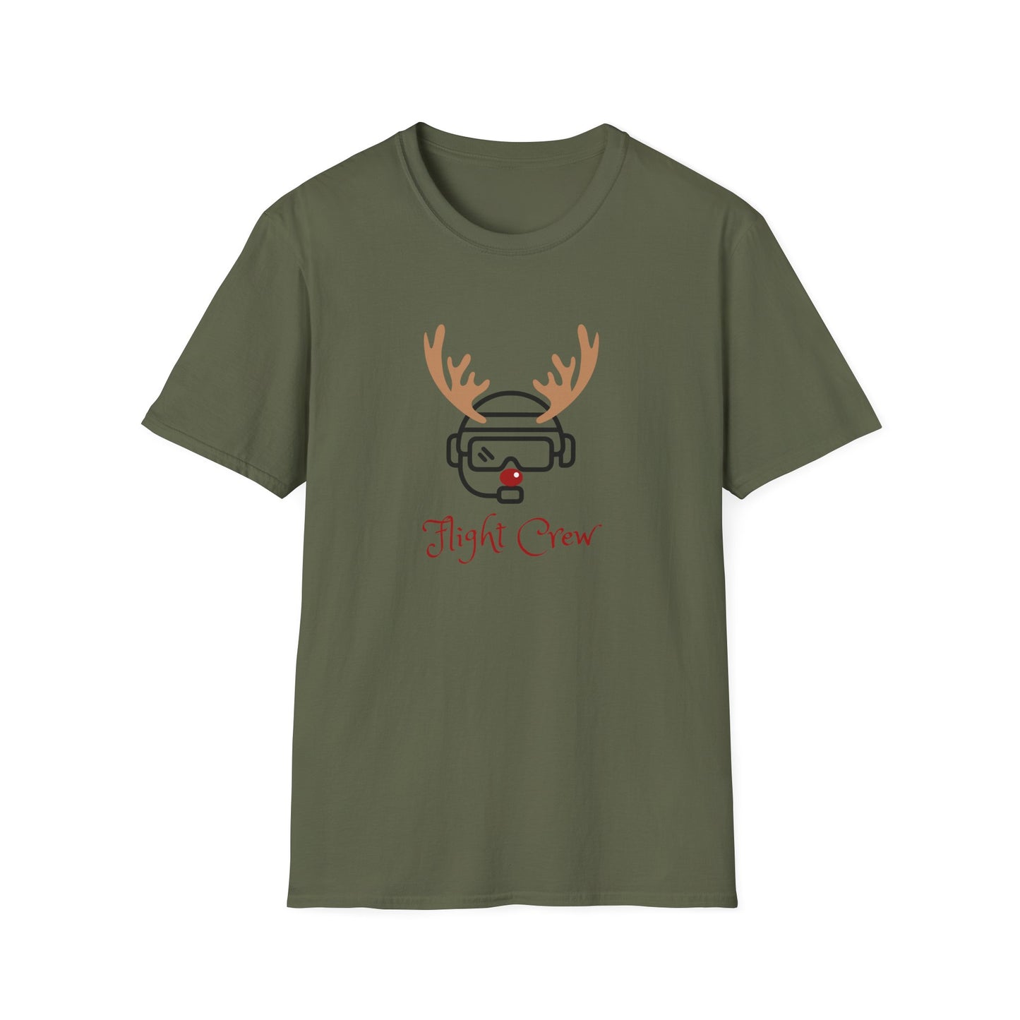 Flight Crew Reindeer T-Shirt