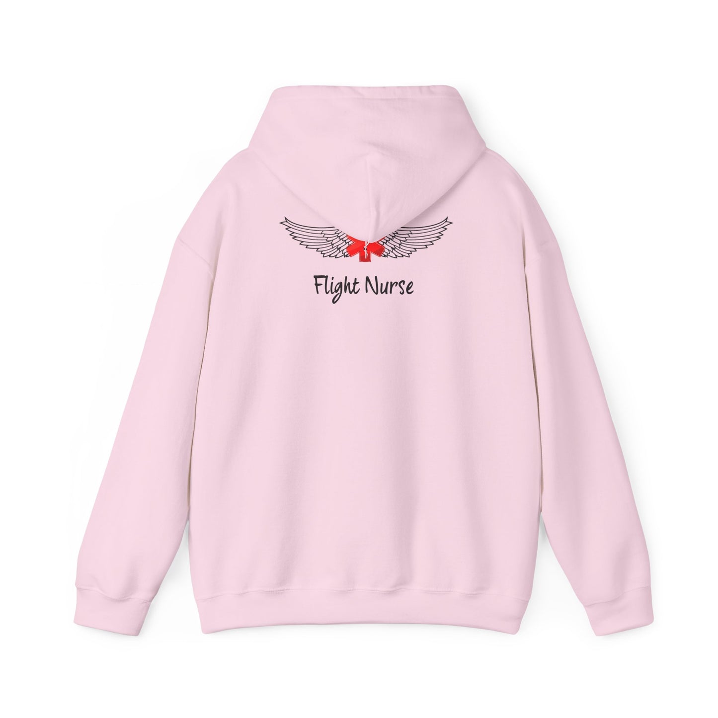 Flight Nurse Wings Hooded Sweatshirt