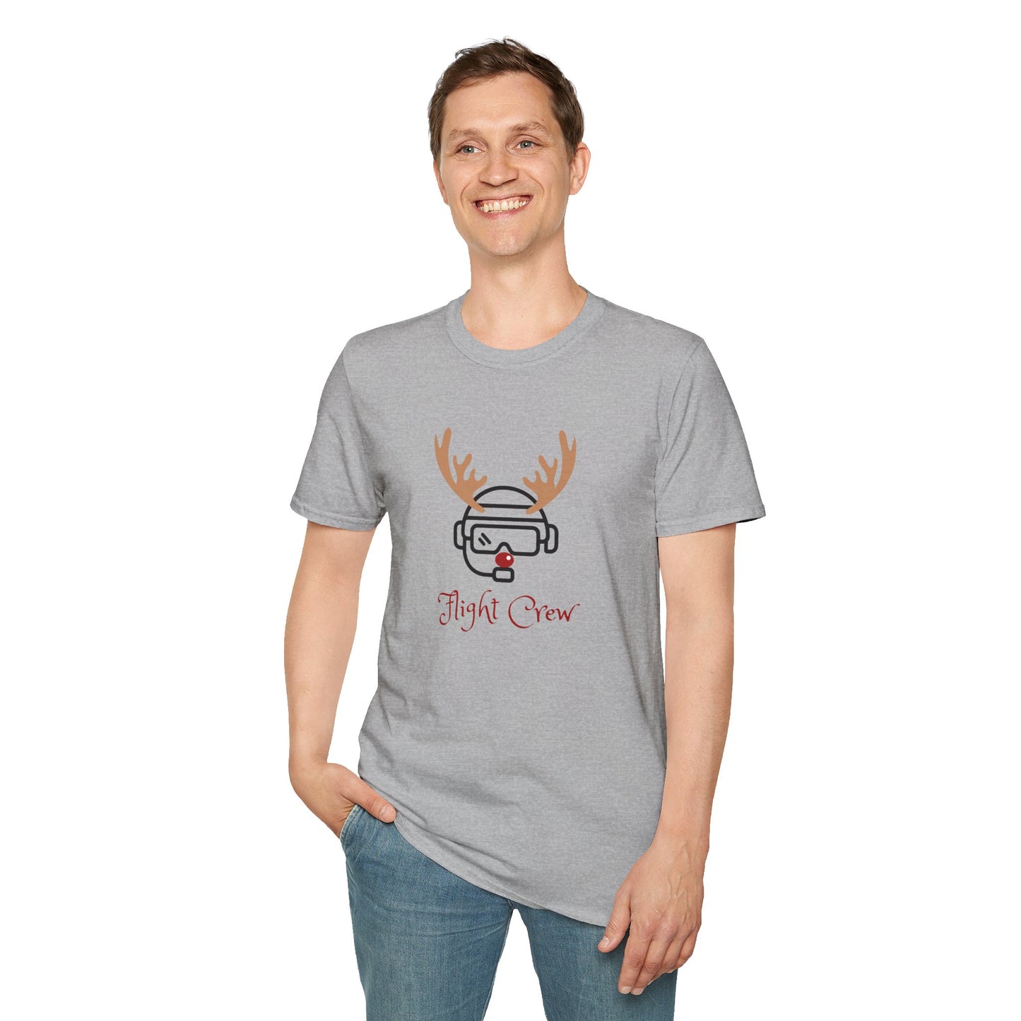 Flight Crew Reindeer T-Shirt