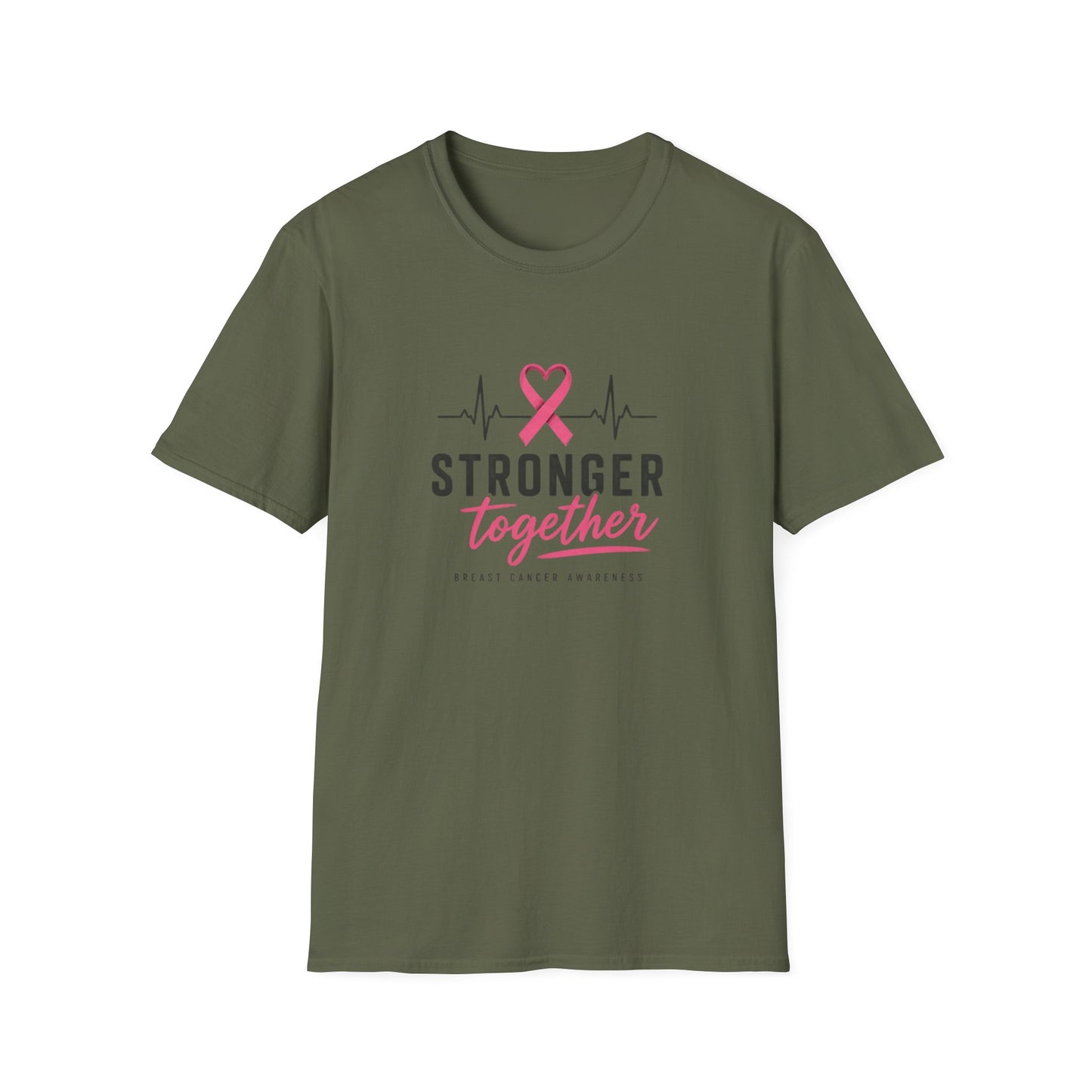 Stronger Together Breast Cancer Awareness T-Shirt