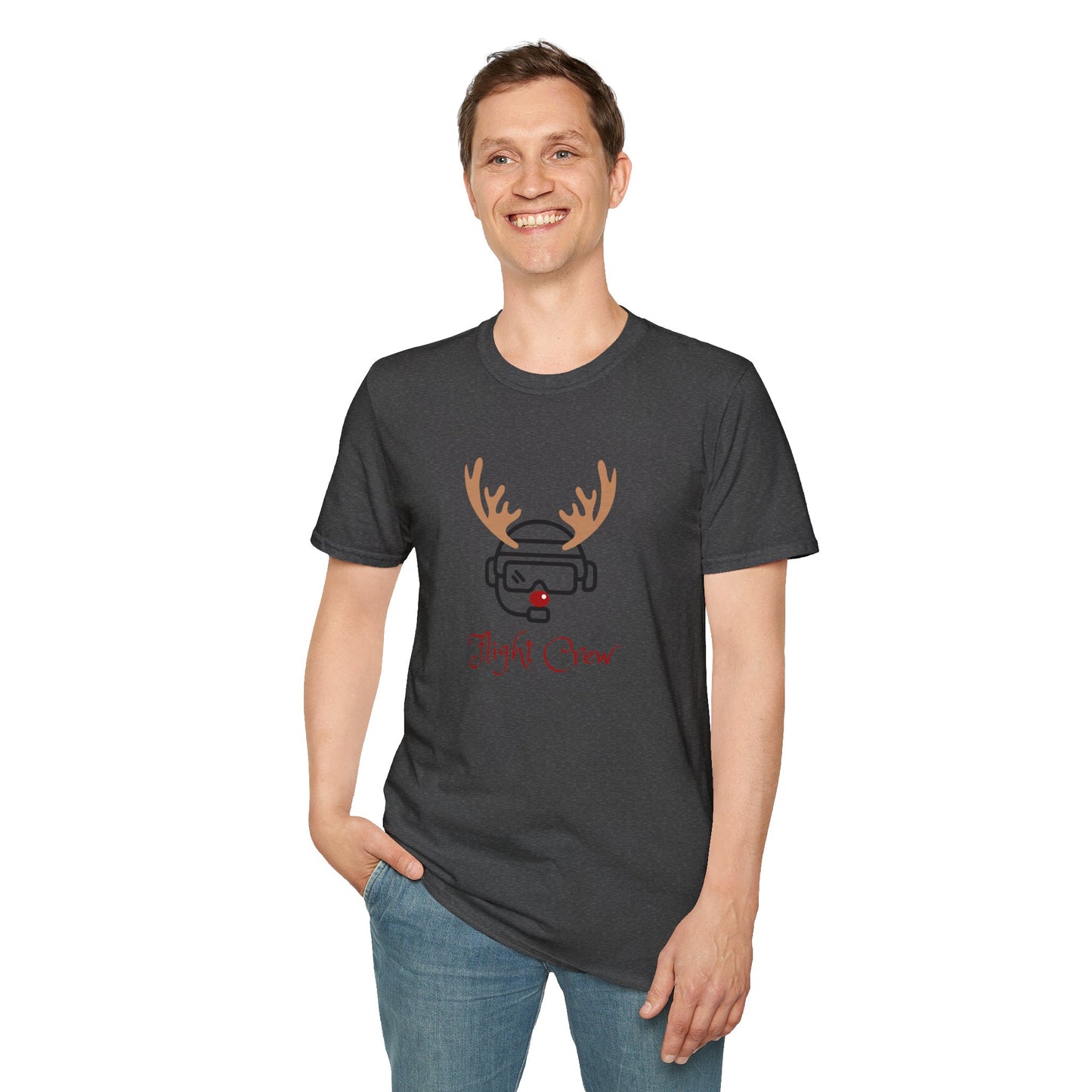 Flight Crew Reindeer T-Shirt