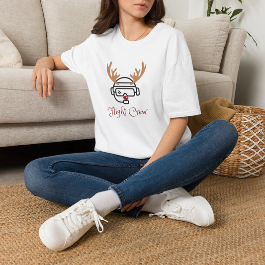 Flight Crew Reindeer T-Shirt