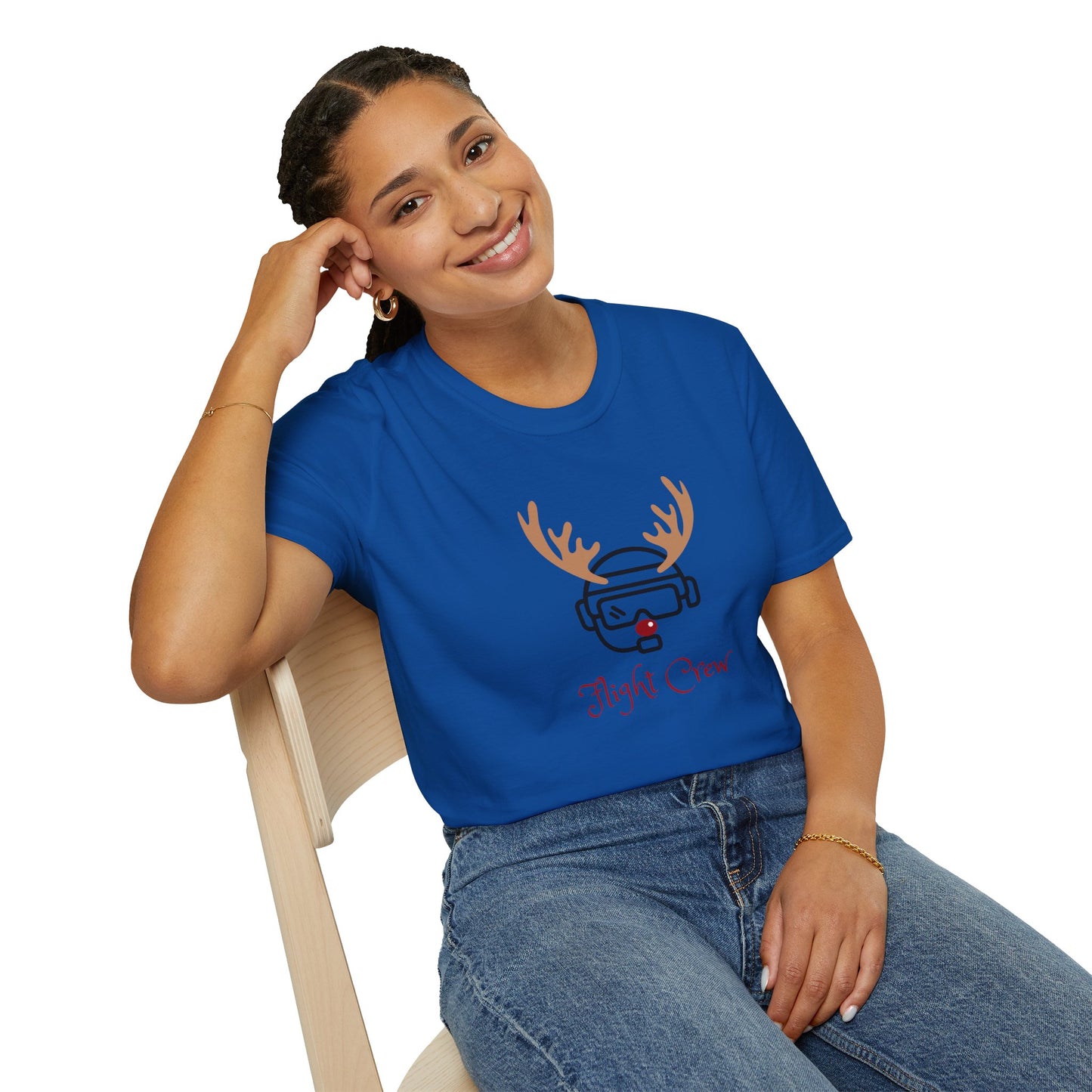 Flight Crew Reindeer T-Shirt