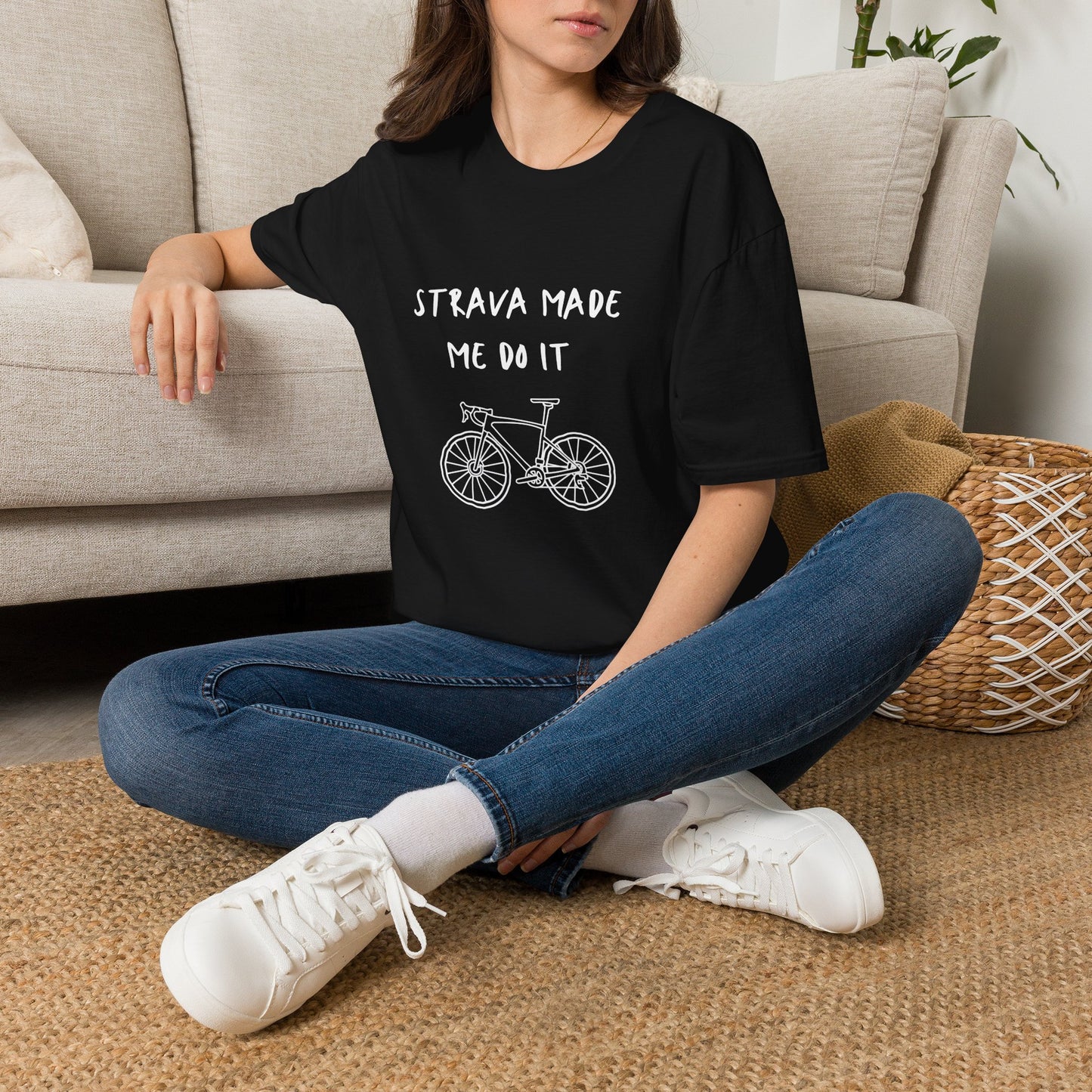 Strava made me do it T-Shirt