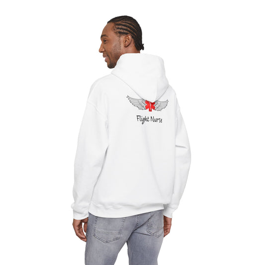Flight Nurse Wings Hooded Sweatshirt