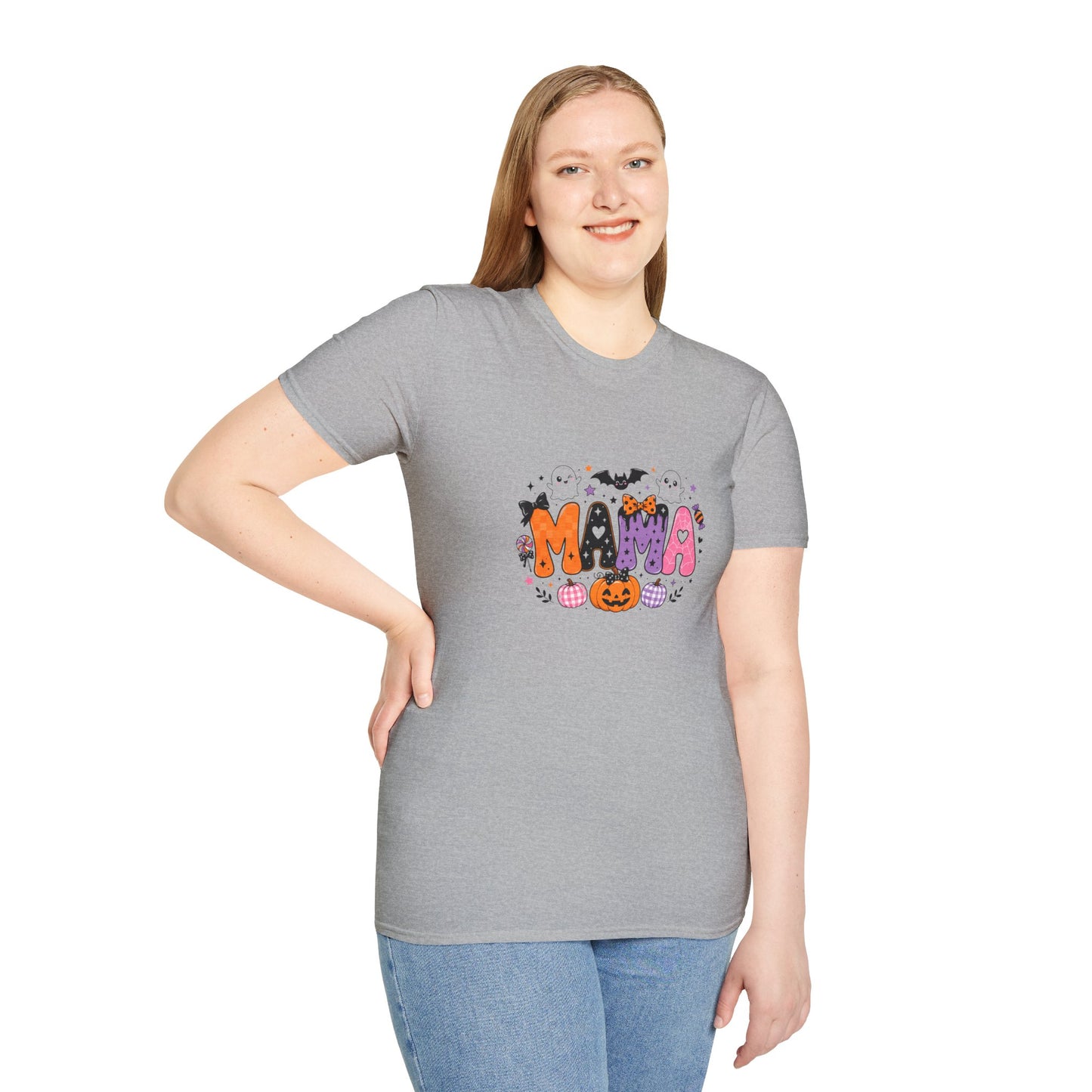 Mama Cute and Spooky Halloween T-Shirt
