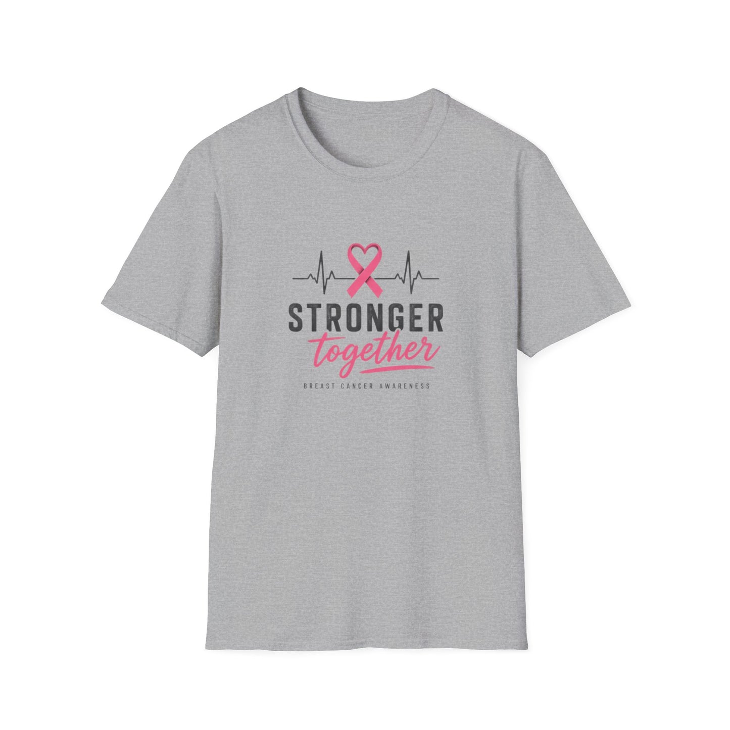 Stronger Together Breast Cancer Awareness T-Shirt