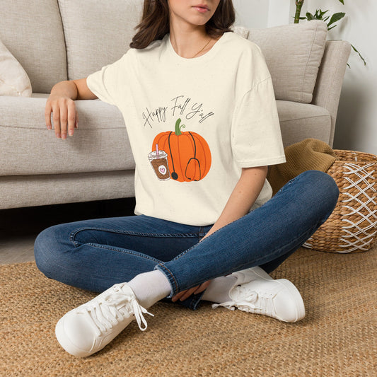 Happy Fall Y'all Pumpkin T-Shirt