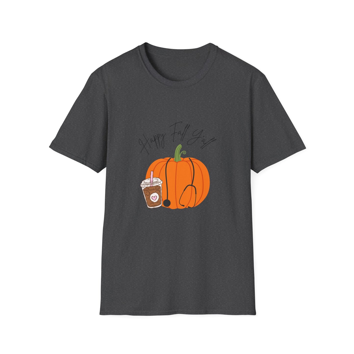 Happy Fall Y'all Pumpkin T-Shirt
