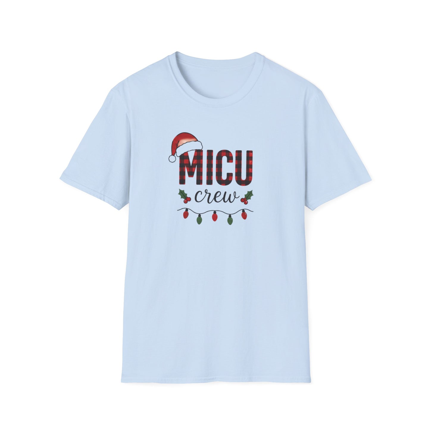 MICU Crew T-Shirt — Christmas Nurse Holiday Tee