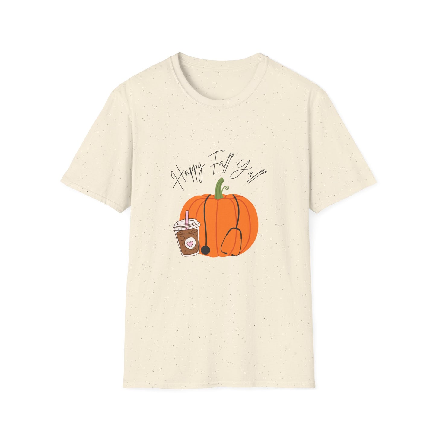 Happy Fall Y'all Pumpkin T-Shirt