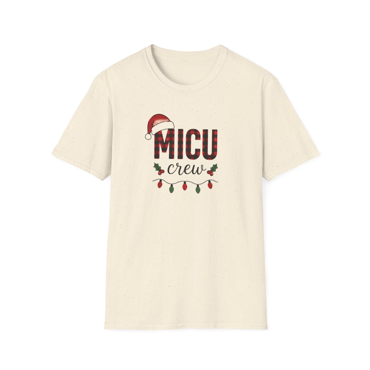 MICU Crew T-Shirt — Christmas Nurse Holiday Tee