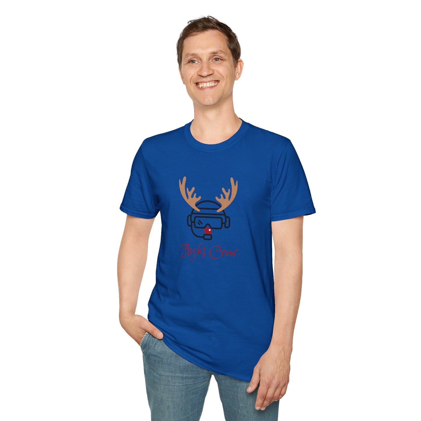 Flight Crew Reindeer T-Shirt