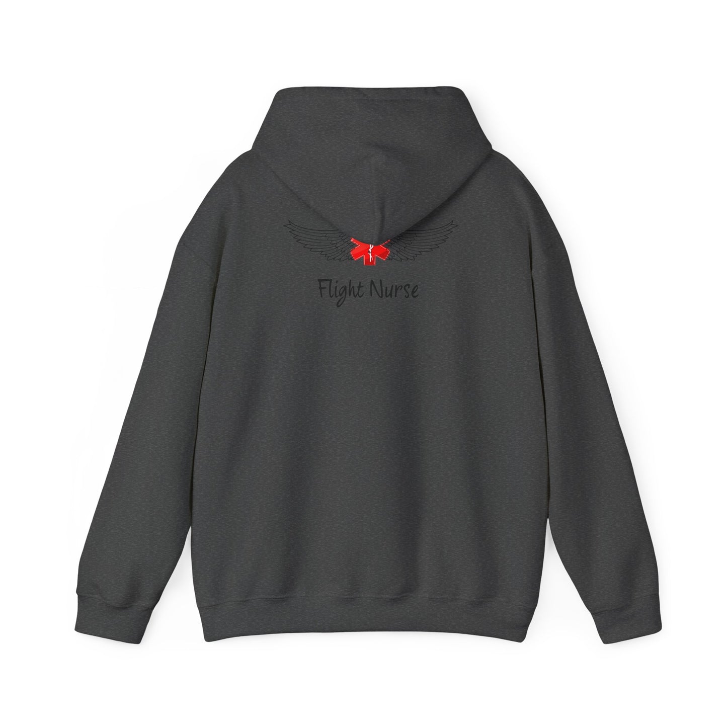 Flight Nurse Wings Hooded Sweatshirt