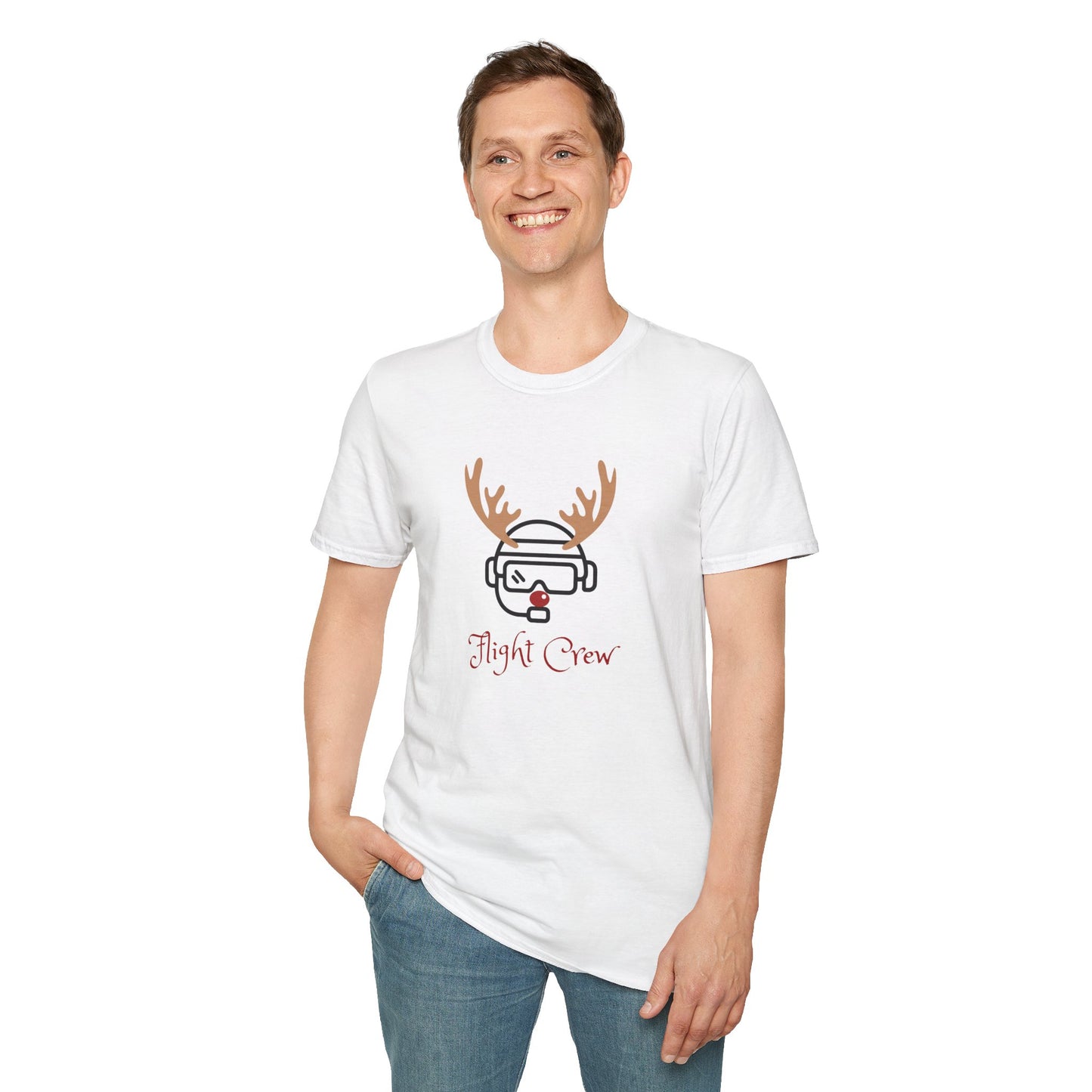 Flight Crew Reindeer T-Shirt