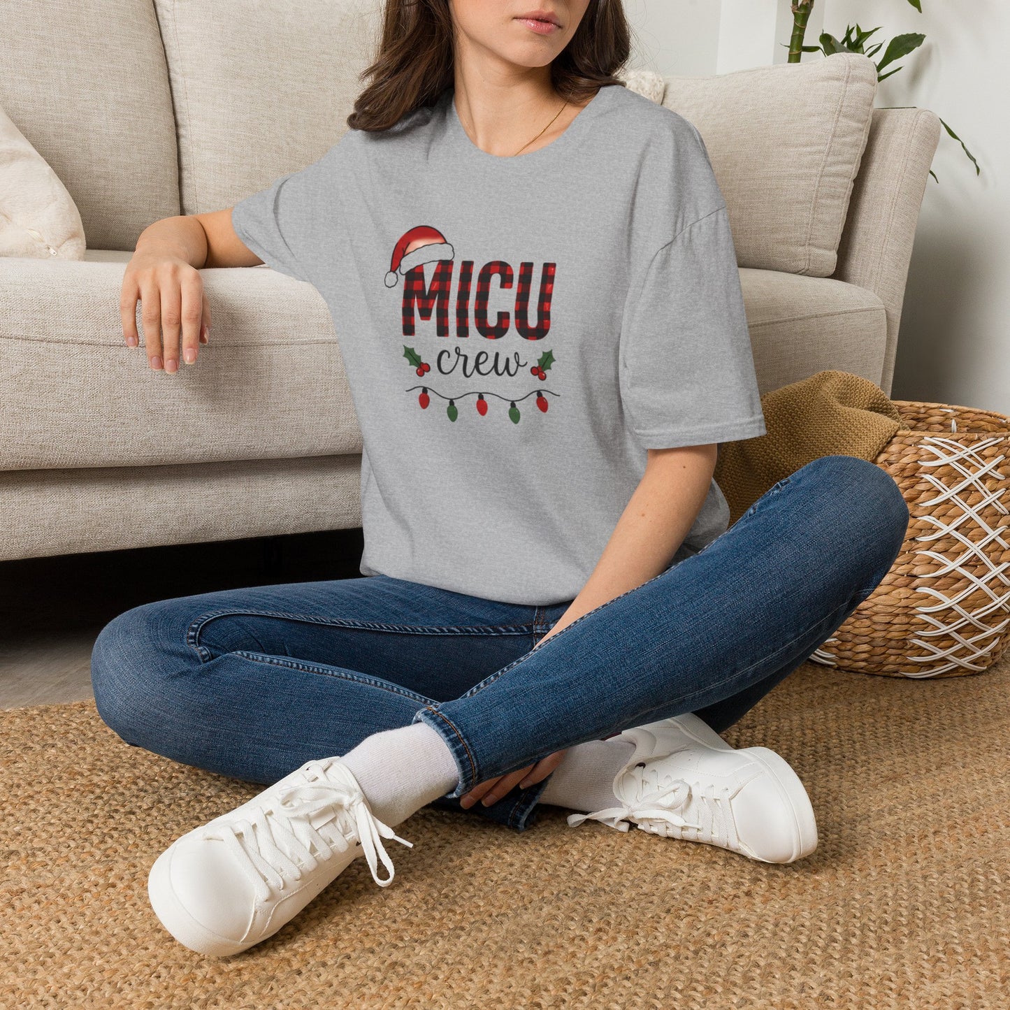 MICU Crew T-Shirt — Christmas Nurse Holiday Tee