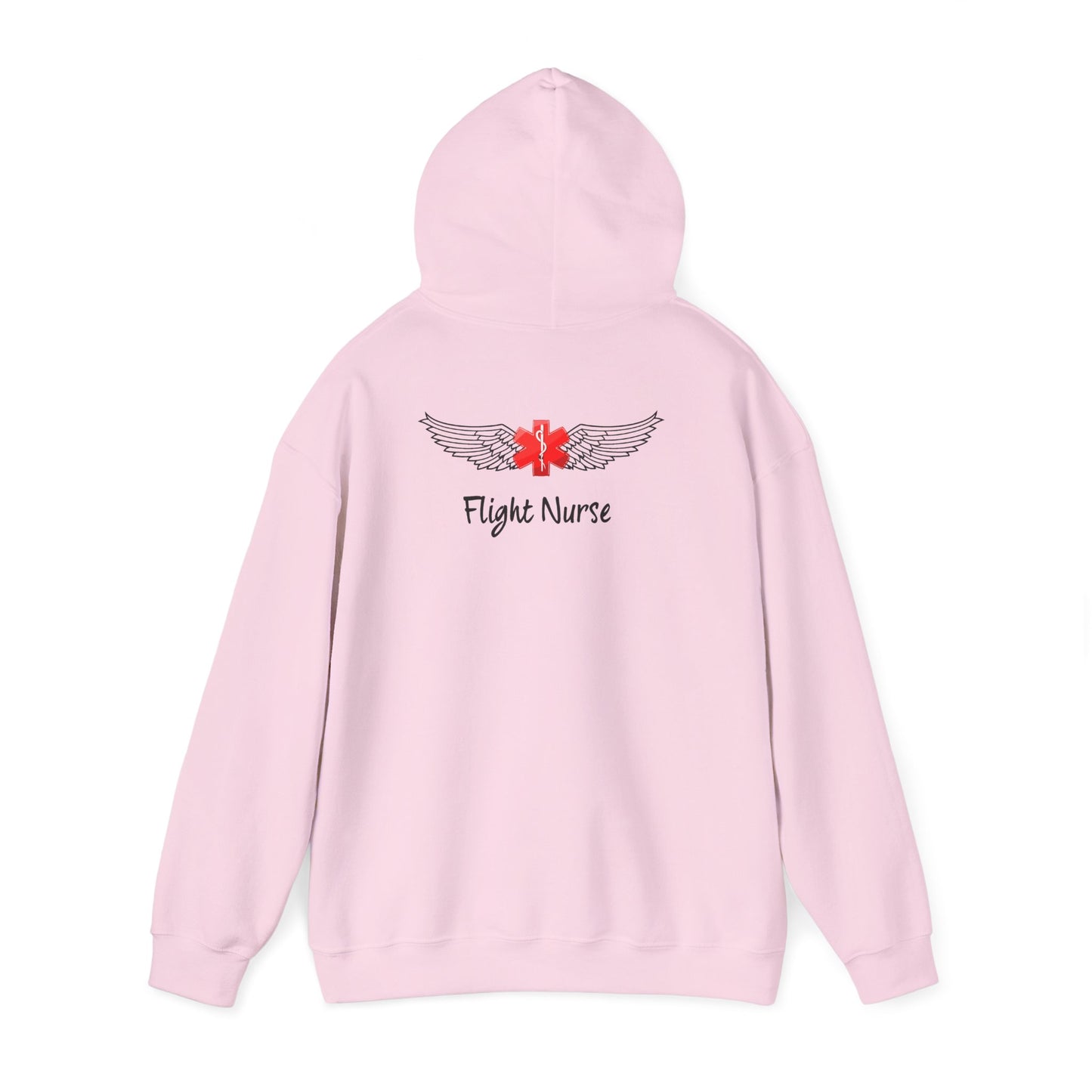 Flight Nurse Wings Hooded Sweatshirt