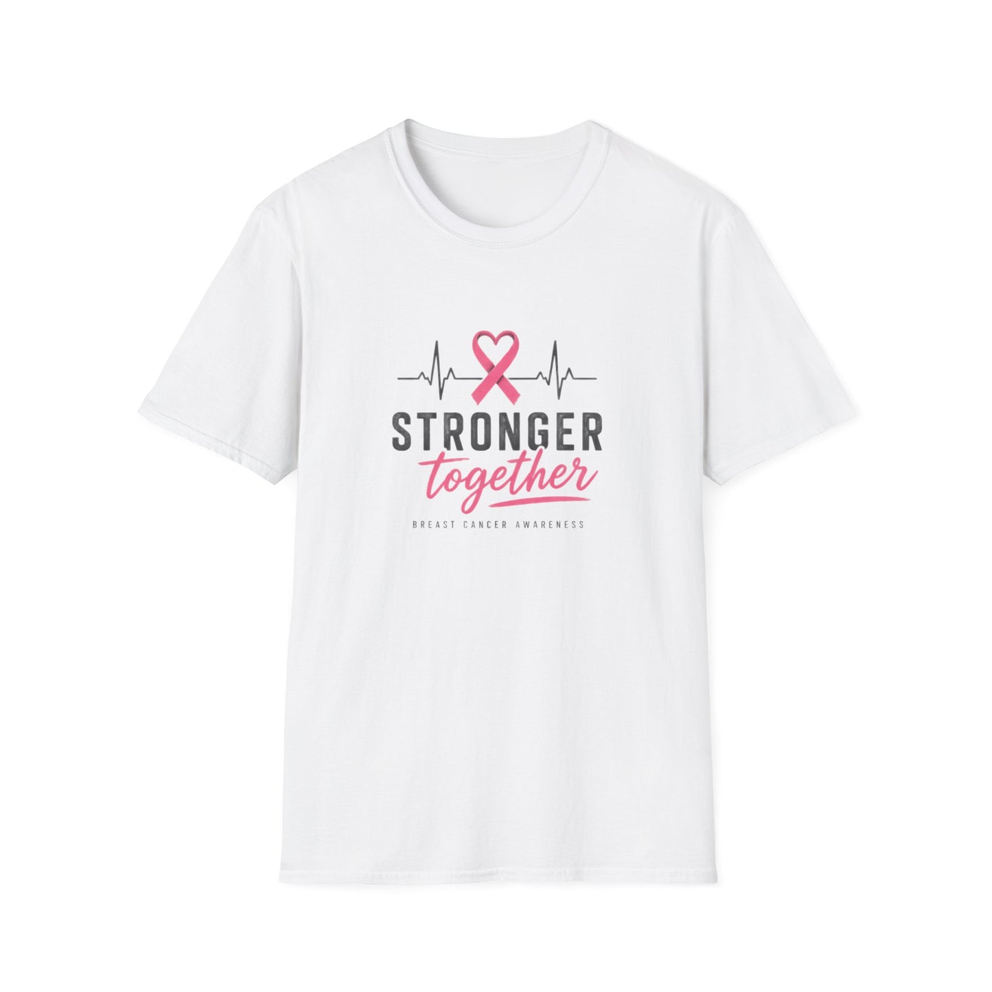 Stronger Together Breast Cancer Awareness T-Shirt
